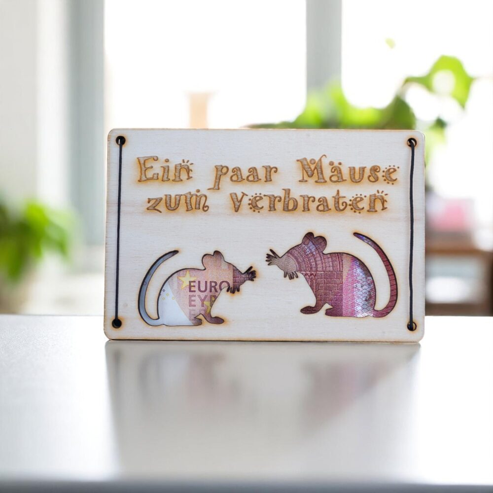 Geldgeschenk Karte