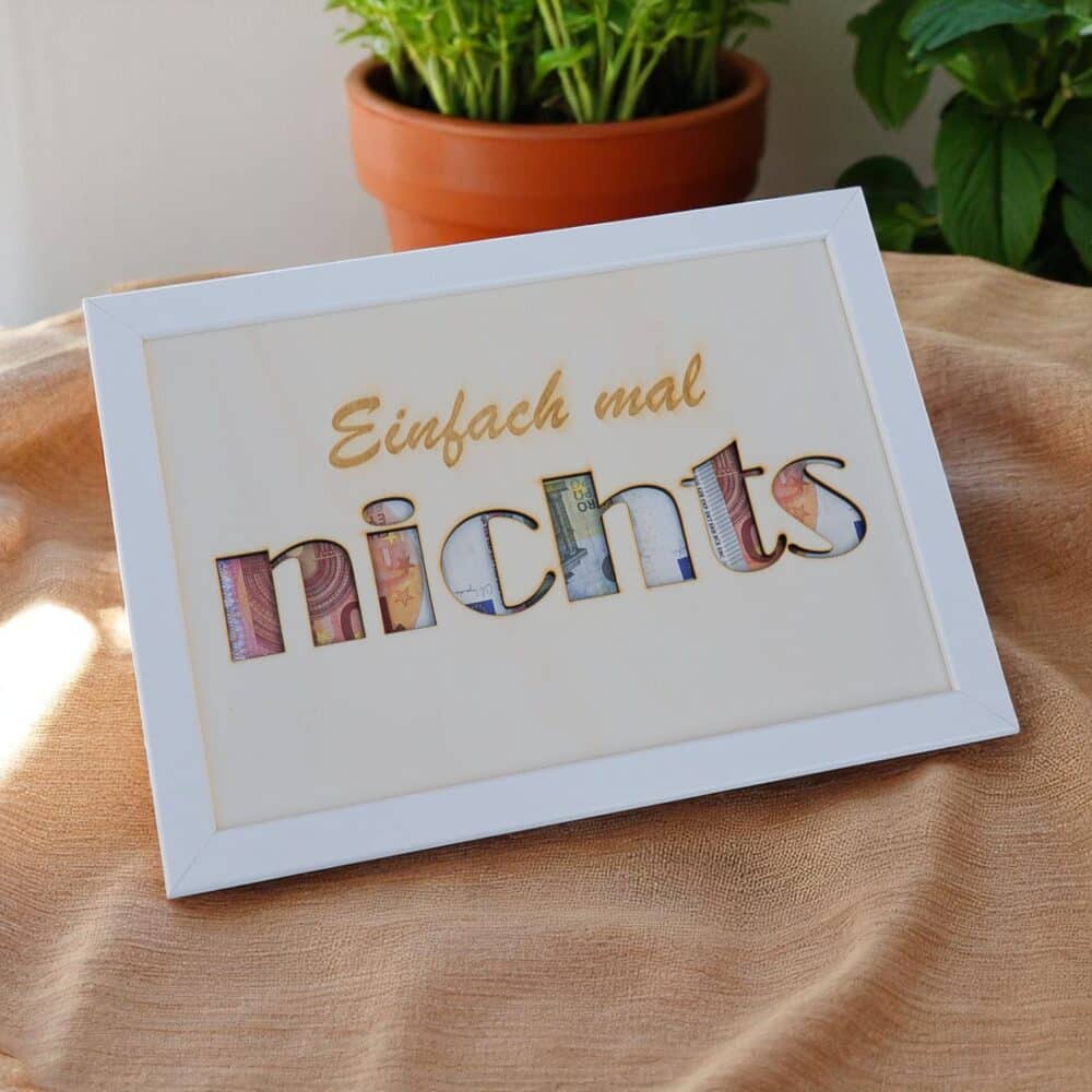 Geldgeschenk Karte