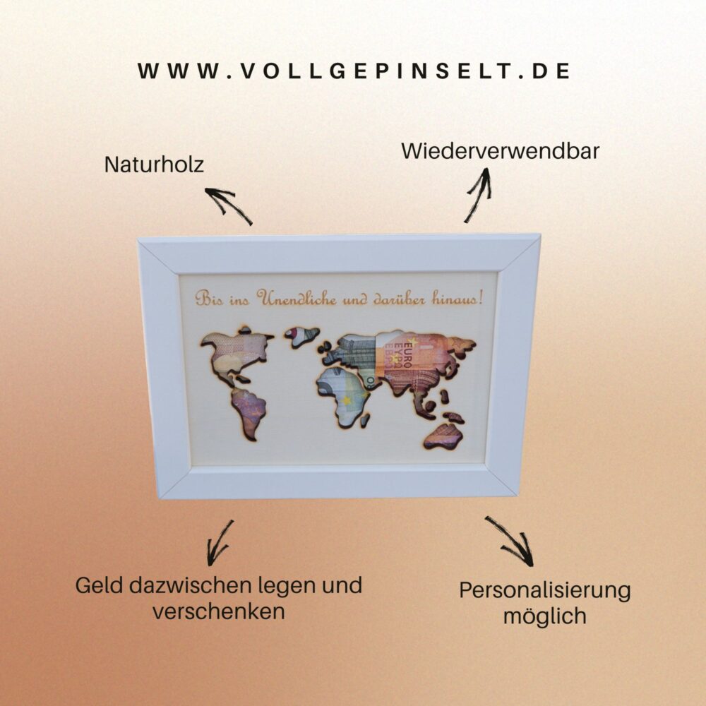 Geschenkrahmen "Reisen" – Bild 4