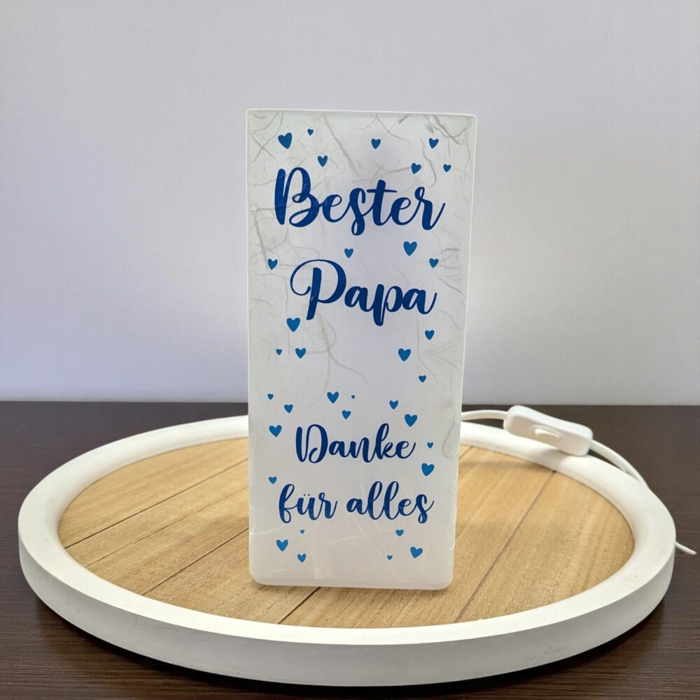 Leuchtsäule "Bester Papa" – Bild 2