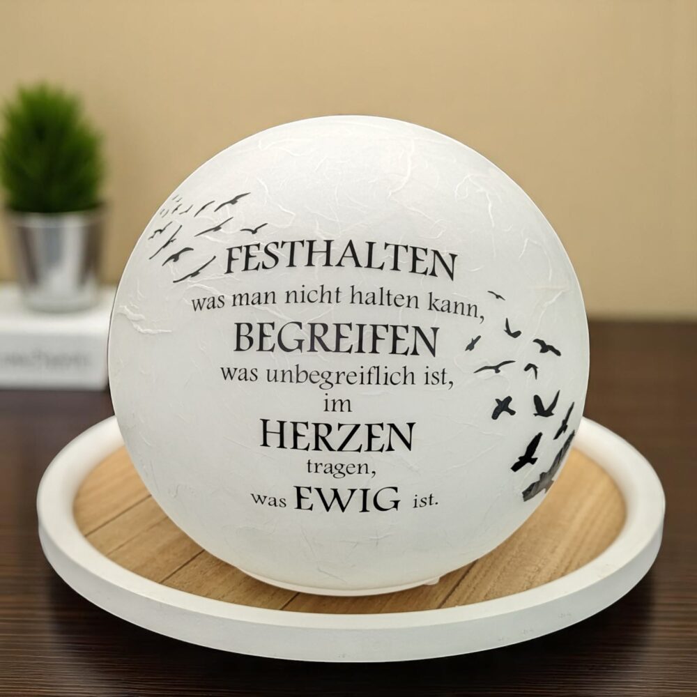 Leuchtkugel "Festhalten" – Bild 5