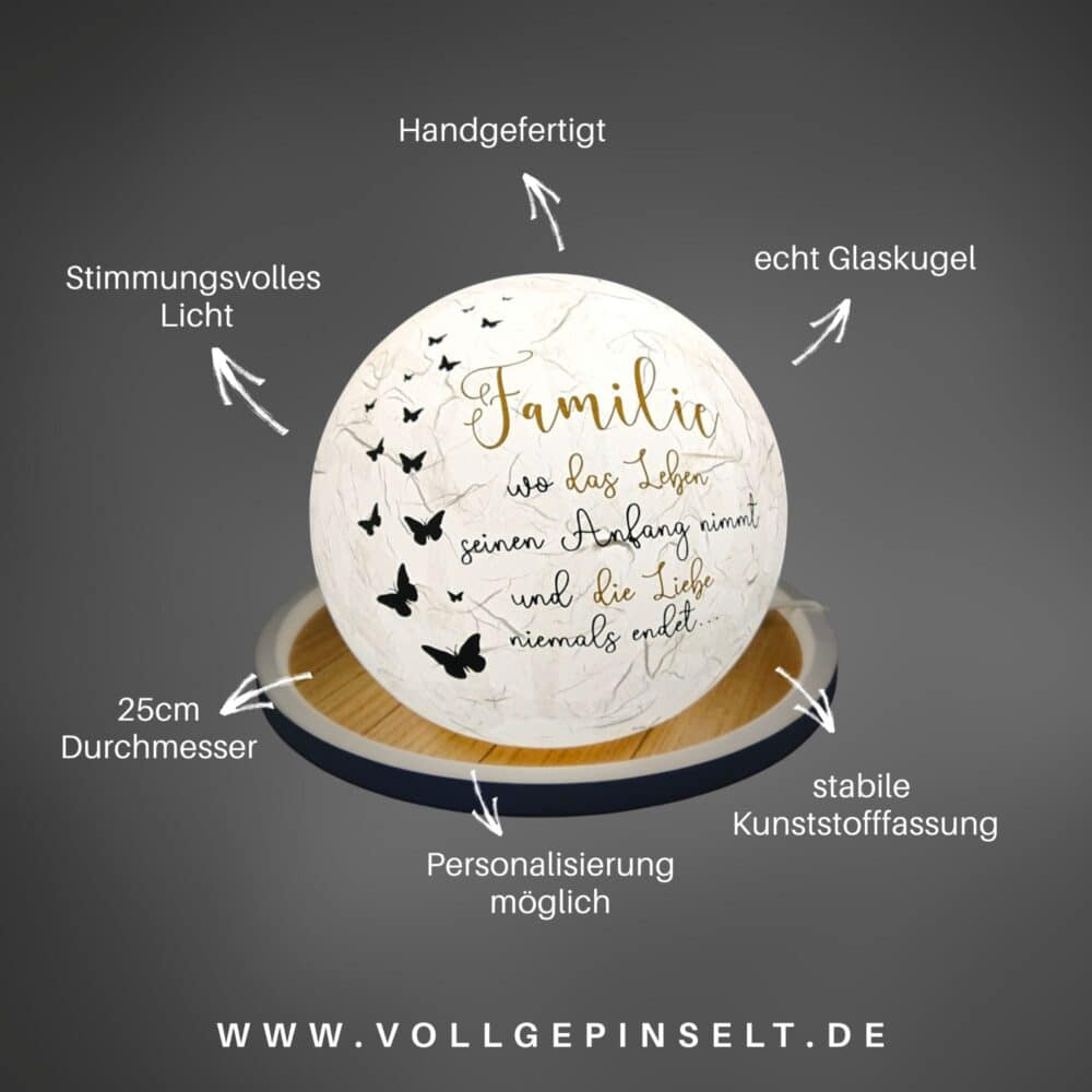 Leuchtkugel "Familie" – Bild 5