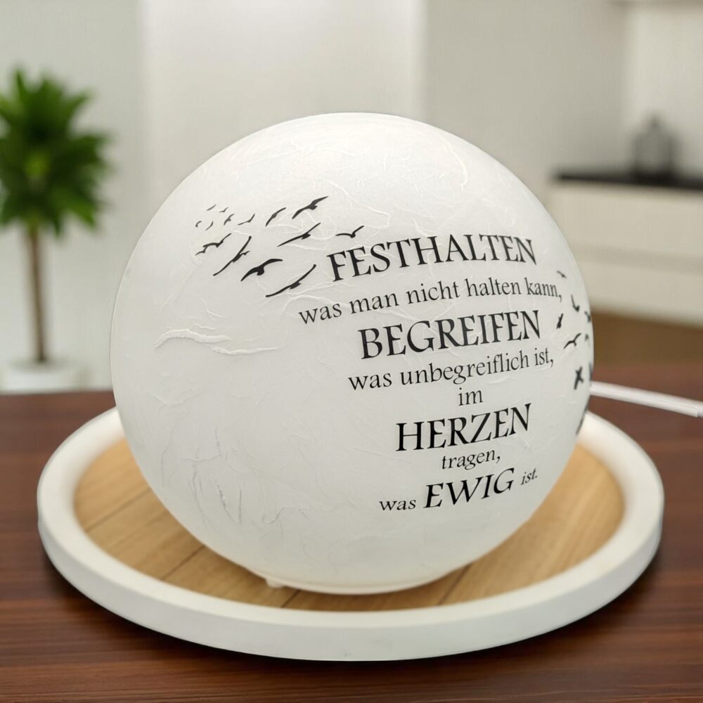 Leuchtkugel "Festhalten" – Bild 3