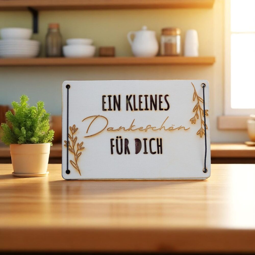 Geschenkkarte "Kleines Dankeschön"