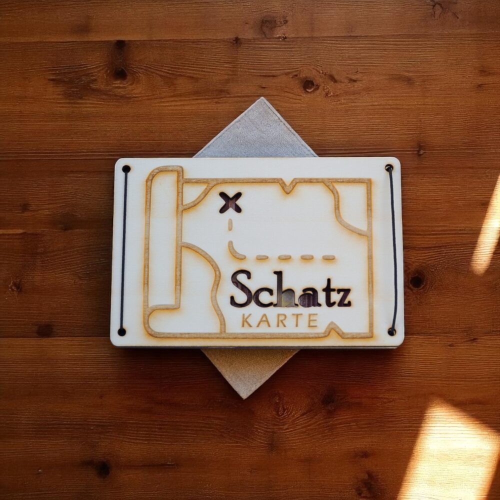Geschenkkarte "Schatzkarte"