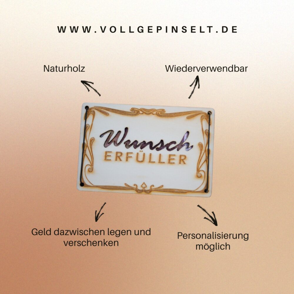 Geschenkkarte "Kleiner Wunscherfüller" – Bild 4