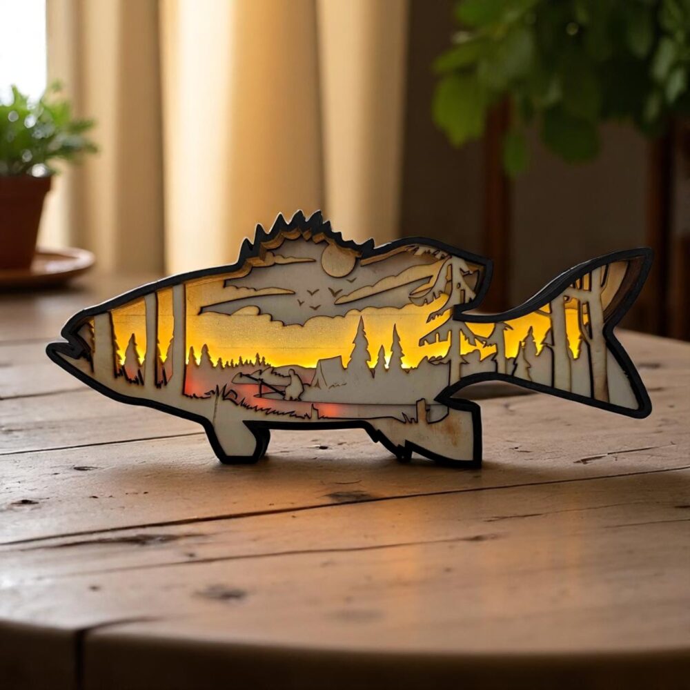 Holzunikat "Fisch"
