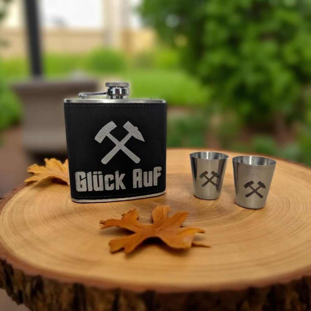 Flachmann "Glück Auf"
