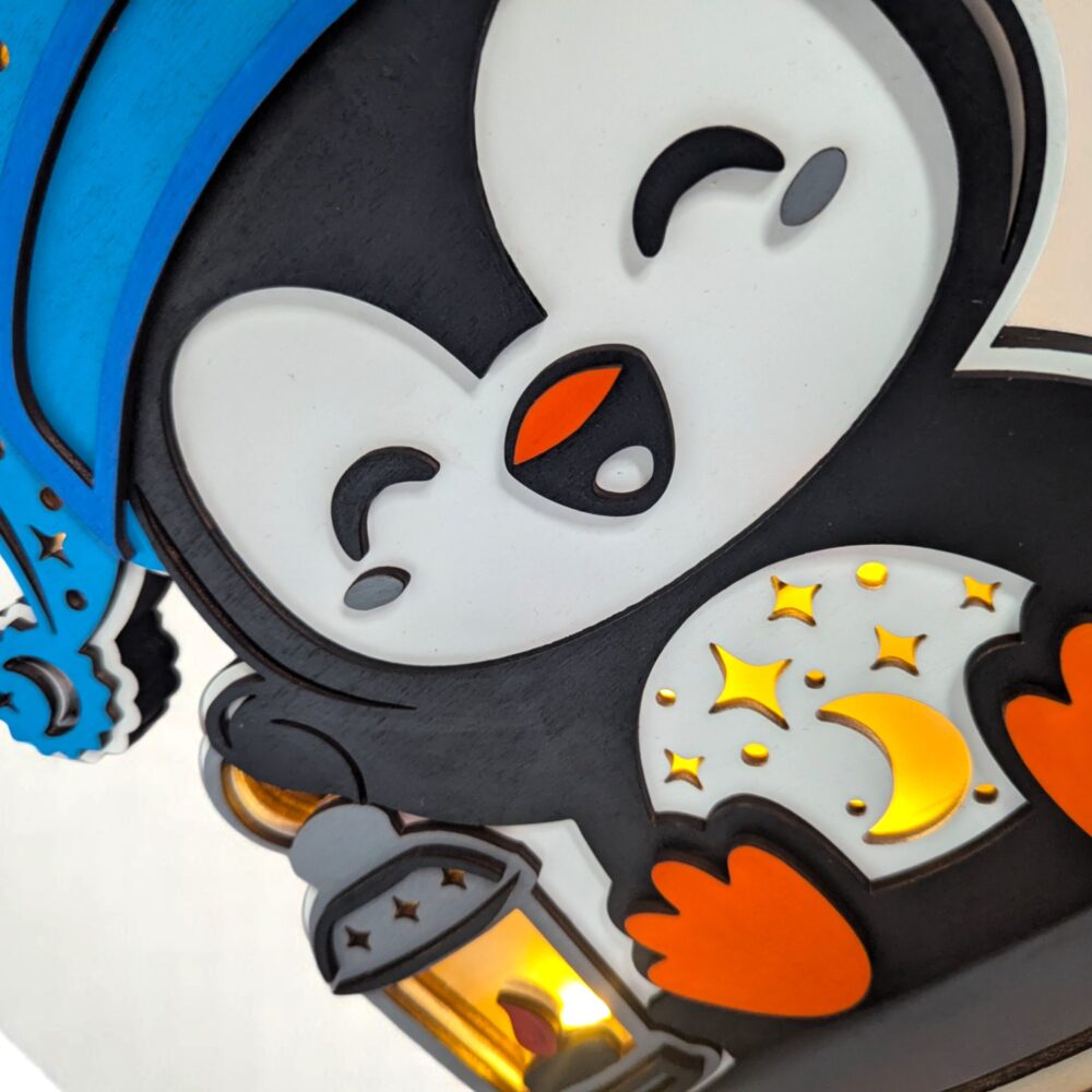Schlummerlicht Pinguin