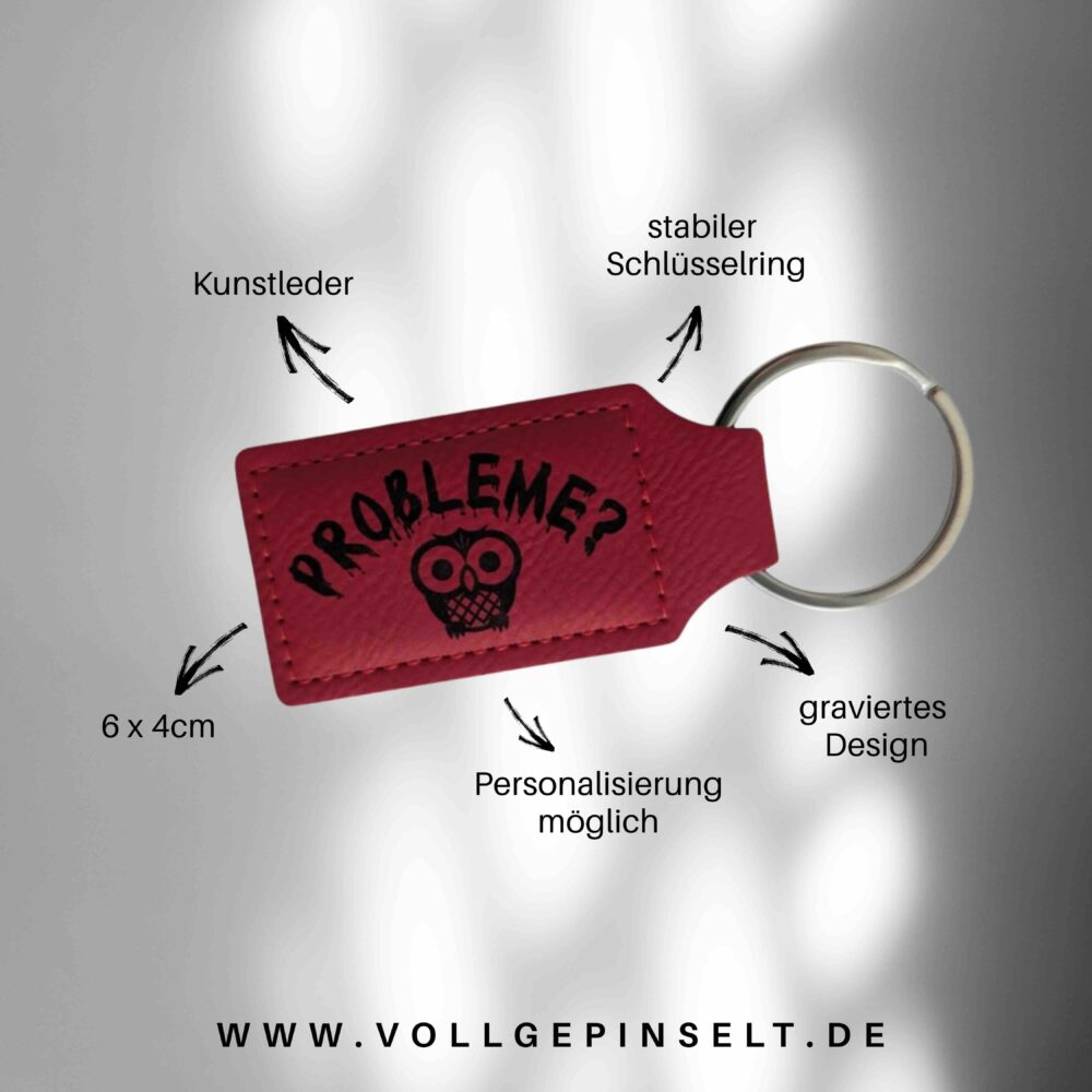 Schlüsselanhänger "Probleme" – Bild 3