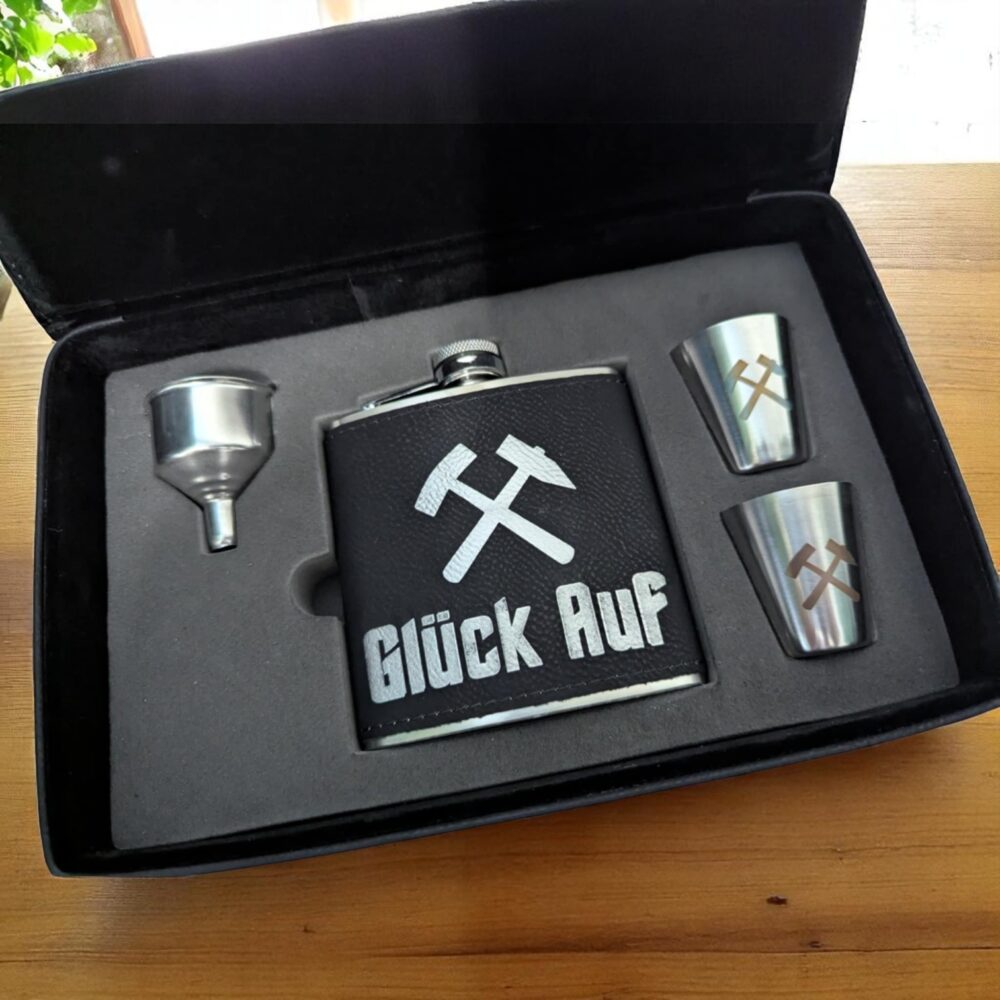 Flachmann "Glück Auf" – Bild 4
