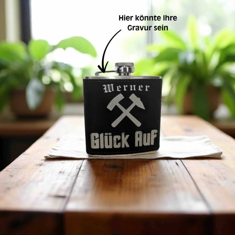 Flachmann "Glück Auf" – Bild 6
