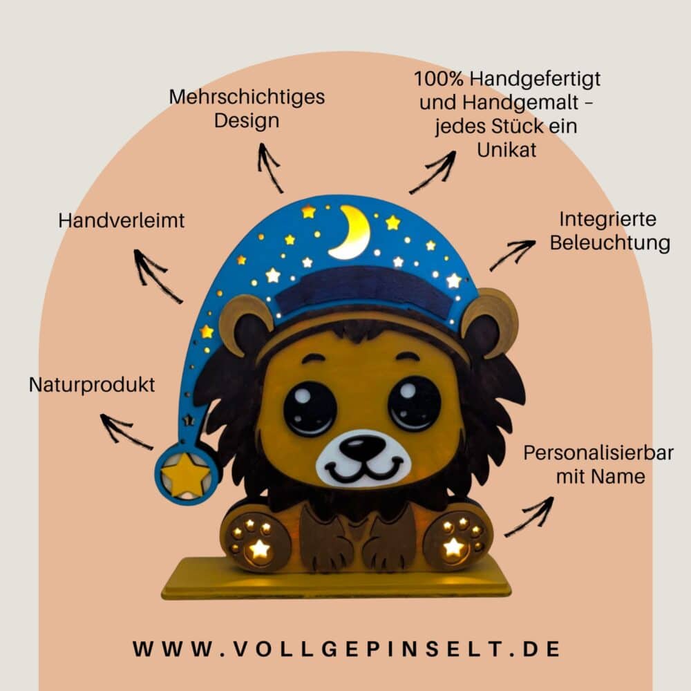 Schlummerlicht "Löwe" – Bild 6