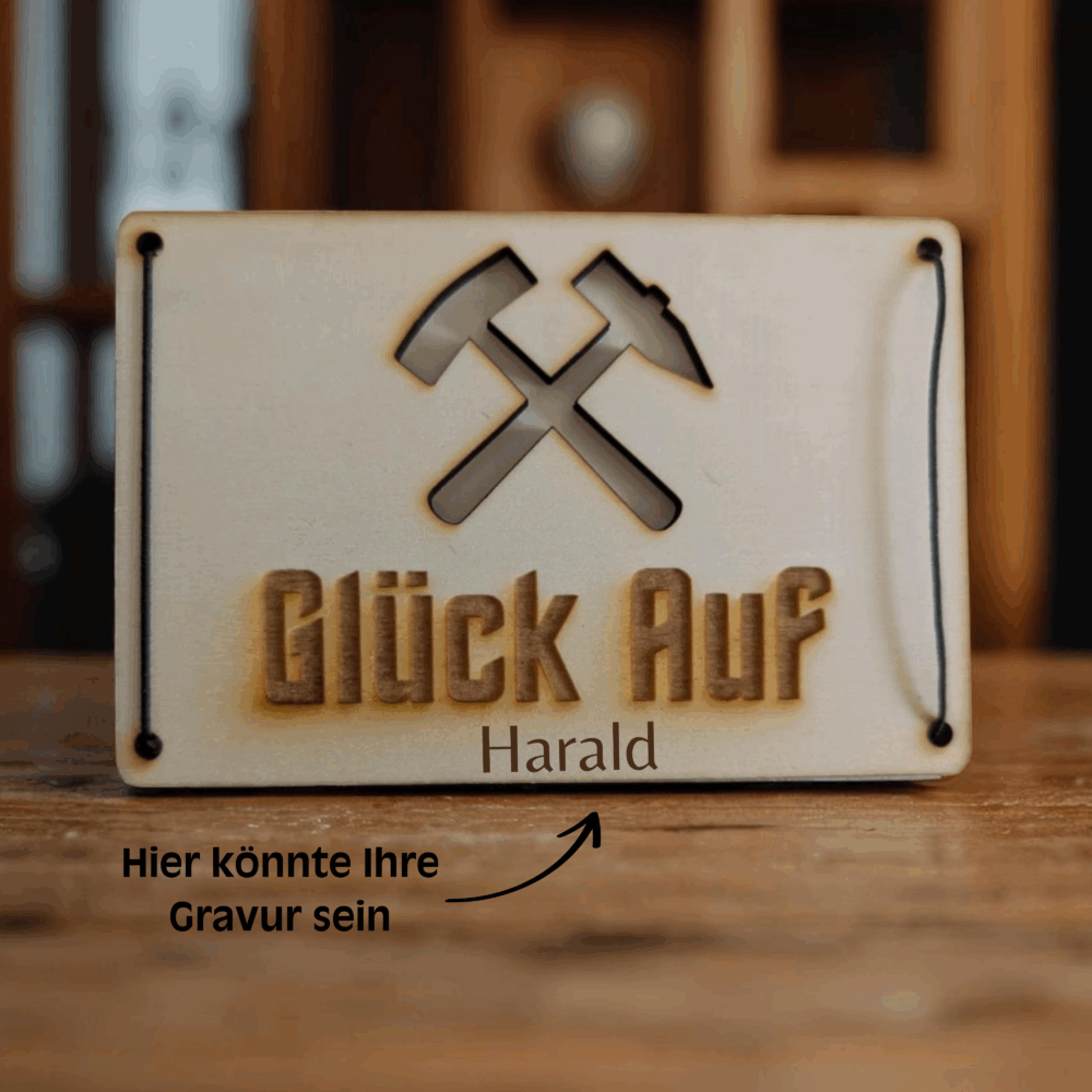 Geschenkkarte "Glück Auf" – Bild 4